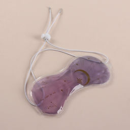 Цена за 2 шт. Маска для лица гидрогелевая «Ночь», охлаждающая/согревающая, 18×7×0.4 см, цвет фиолетовый