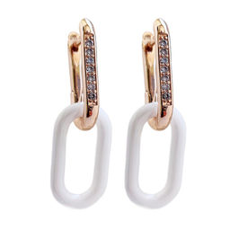 Серьги с керамикой