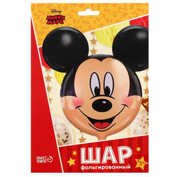 Шар воздушный 18 дюйм, фольгированный, Микки Маус