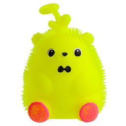 Цена за 9 шт. Мяч детский резиновый ёжка световой «Ёжик», цвета МИКС, в шоубоксе