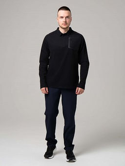 E2539-3 лонгслив мужской