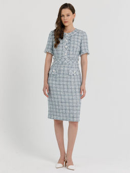 Платье с бахромой