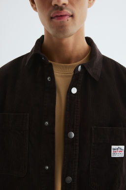 Camisa oversize en pana de algod?n - H&m фото 9
