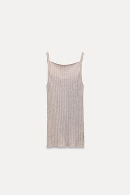 BASIC RIBBED KNIT TOP - Zara фото 3