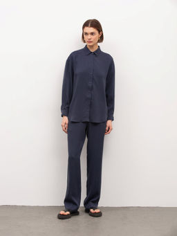 Рубашка однотонная B2693/duia - Emka фото 4