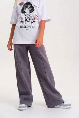 PELICAN, брюки для девочек, Темно-серый