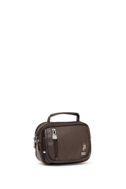 U. S. Polo Assn / Мужская коричневая сумка - U.s. polo assn фото 2