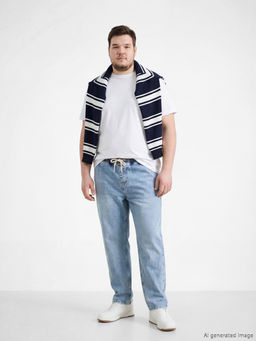 Straight Fit Erkek Jean Pantolon