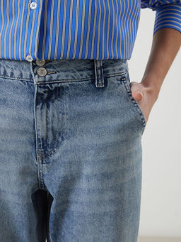 Straight Fit Kad?n Jean Pantolon