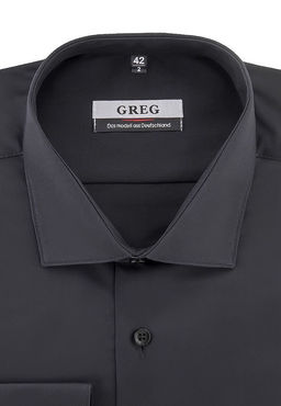 Сорочка мужская длинный рукав GREG 340/119/BLK фото 10