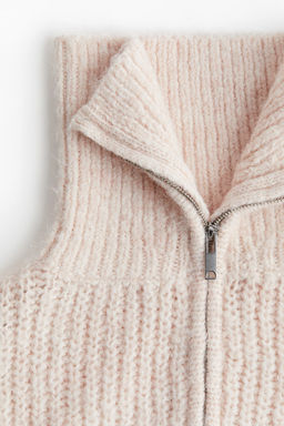 Cardigan en punto de canale con cremallera - H&m фото 6