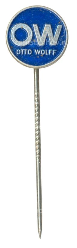 Значок рекламный Otto Wolff (Германия)