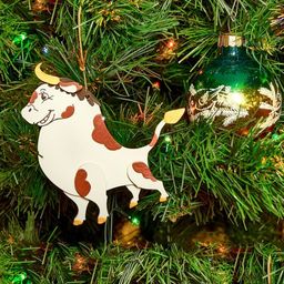 Символ Года 2021 Новогодний бык.