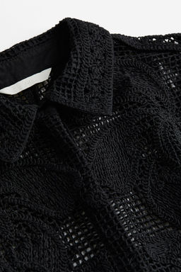 Camisa efecto crochet - H&m фото 3