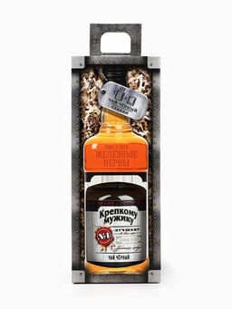 Подарочный набор Отважному мужчине, чай чёрный 50 г, стакан 250 мл. (18+) - Фабрика счастья фото 9