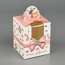 Цена за 2 шт. Коробка сборная «Женские радости» 9×11×9 см