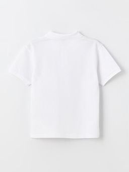 Polo Yaka Basic K?sa Kollu Erkek ?ocuk Ti??rt - Waikiki фото 2