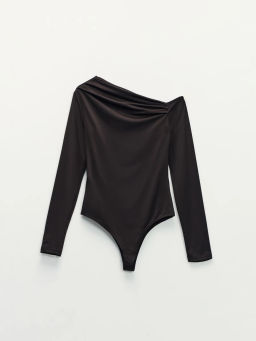 Асимметричное боди со сборками / Zarina