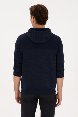 Erkek Lacivert Sweatshirt