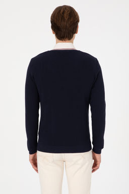 Erkek Lacivert Kazak - U.s. polo assn фото 8