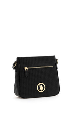 Женская черная сумка через плечо - U.s. polo assn фото 4