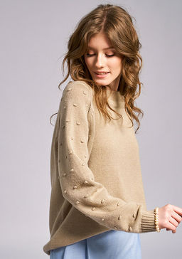 WW-2558 джемпер женский слоновая кость - Mozart фото 2