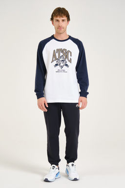 Лонгслив Белый