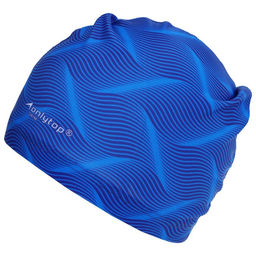 Шапочка для плавания взрослая ONLYTOP Swim, тканевая, обхват 54-60 см