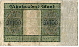 10000 марок 1922 года Германия