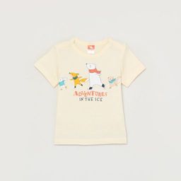 CRB wear/CWNB 62875-21-289 Футболка для мальчика, экрю/Ex.Cherubino  фото 2