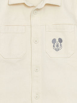 Mickey Mouse Bask?l? Erkek ?ocuk G?mlek