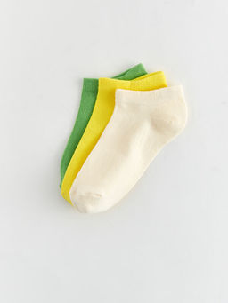 Basic K?z ?ocuk Patik ?orap 3l? - Waikiki фото 2