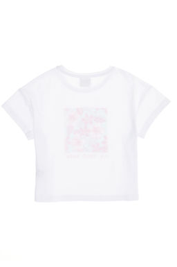 Белая футболка с круглым вырезом для девочек Неожиданная скидка в корзине - U.s. polo assn фото 4