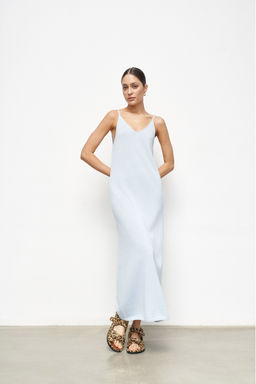 Платье Cotton Light Blue - Erist store фото 2