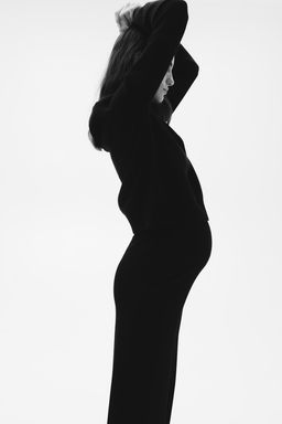 MAMA Pantalon de punto - H&m фото 2