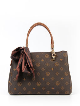 LACCOMA сумка AC218-мишки темно-бежевый эко кожа