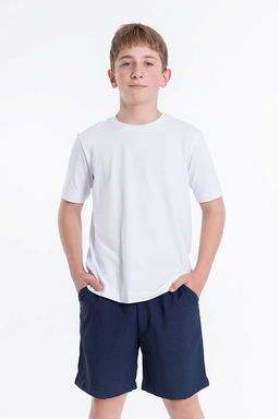 Шорты М224048а синий - Елена фото 4