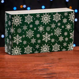 Кондитерская упаковка под 5 эклеров «Счастливого Нового года», 25.2×15×6.6 см