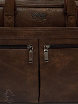 Портфель мужской 1795-01 coffee Jeep
