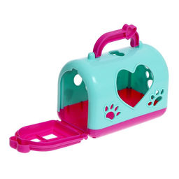 Мягкая игрушка Лучший друг, в переноске, с аксессуарами, виды МИКС - Zabiaka фото 6