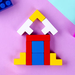 Детская развивающая игра тетрис «Дракончик», 2,5 × 22,3 × 29,8 см