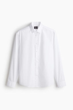 Camisa de facil planchado Slim Fit - H&m фото 7