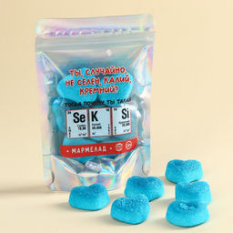 Мармелад сердечки Селен, калий, кремний, 65 г. (18+)