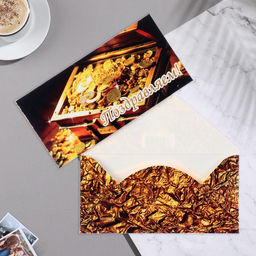 Цена за 10 шт. Конверт для денег Поздравляем! глиттер, золотые монеты, 8,5х17 см