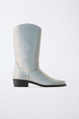 GLITTER COWBOY BOOTS - Zara фото 2
