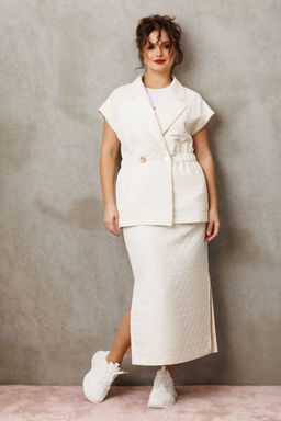 Костюм Anastasia 1305 молочный фото 4