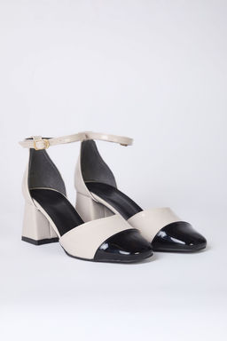 Trendyol Shoes Renk Bloklu Yuvarlak Burun Kad?n Mary Jane Blok Topuklu Ayakkab? TAKSS25TO00024 - Trendyolmilla фото 4