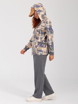 Костюм женский футер с лайкрой ДОРИС СЕРЫЙ - Domtrik Домашний трикотаж фото 11