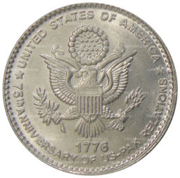 Монета 75 рупий 2022 года Пакистан  75 лет отношениям с США