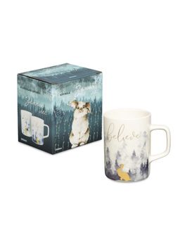 Кружка ЗИМНИЙ ЛЕС 390мл - SIJ фото 3